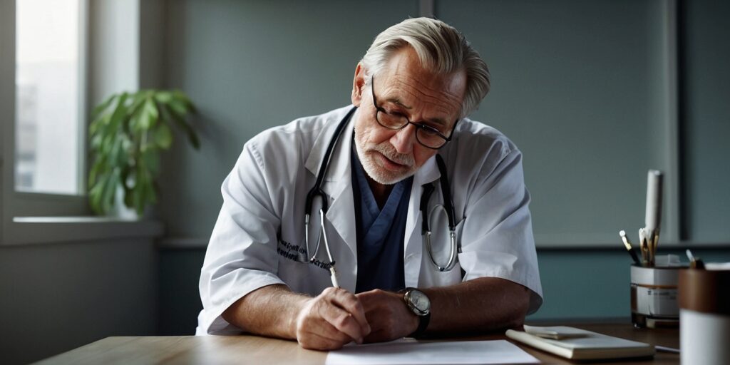 Image d'un professionnel de santé conseillant un patient sur le sevrage tabagique, mettant en avant l'importance d'une approche personnalisée.